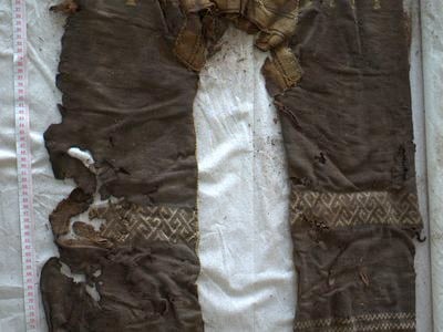 Wool pants found in a grave in China are the oldest pants yet discovered by archaeologists