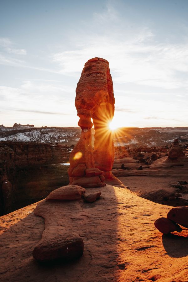 Sunset at Delicate Arch thumbnail