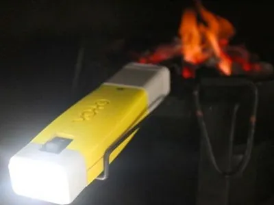VOTO, a new device that converts the heat from a fire into readily usable electricity.