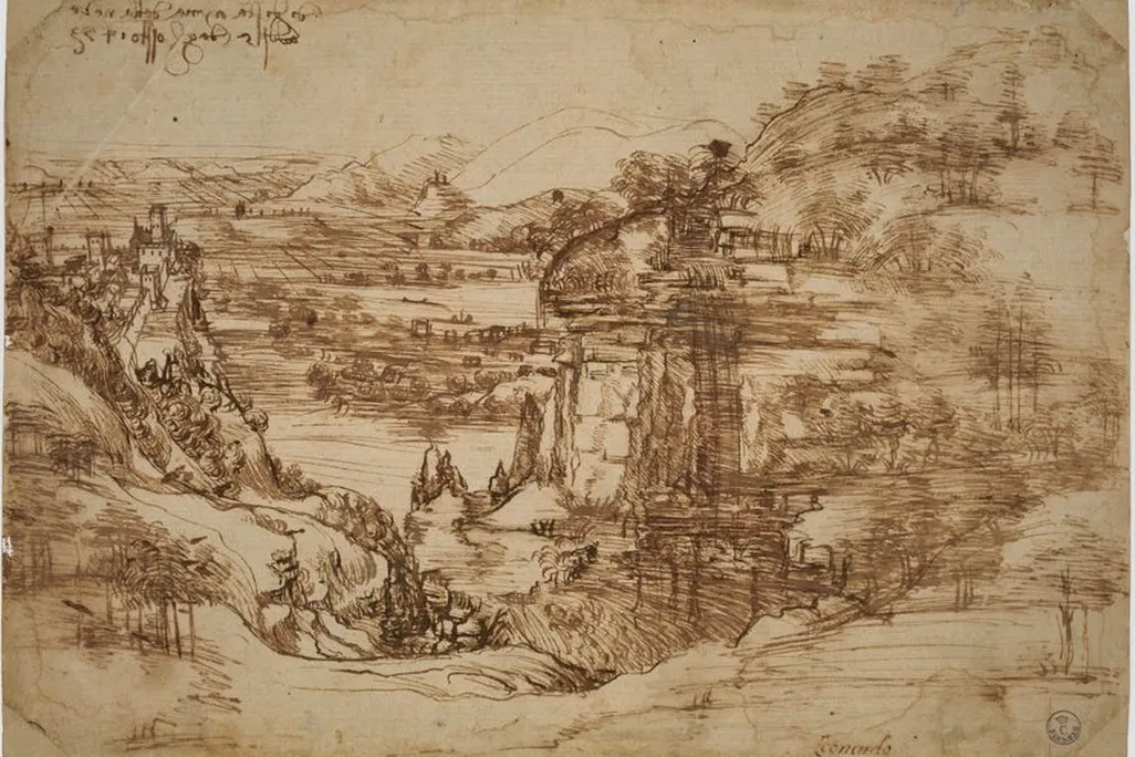 Leonardo da Vinci Landscape 8P