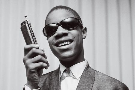 One of the most versatile harmonica players in pop history is Stevie Wonder, shown here in Paris in 1963 at age 13.
