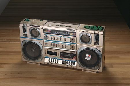 Now on display in the museum’s “Musical Crossroads” exhibition, the boombox is a striking symbol of the early years of hip-hop.