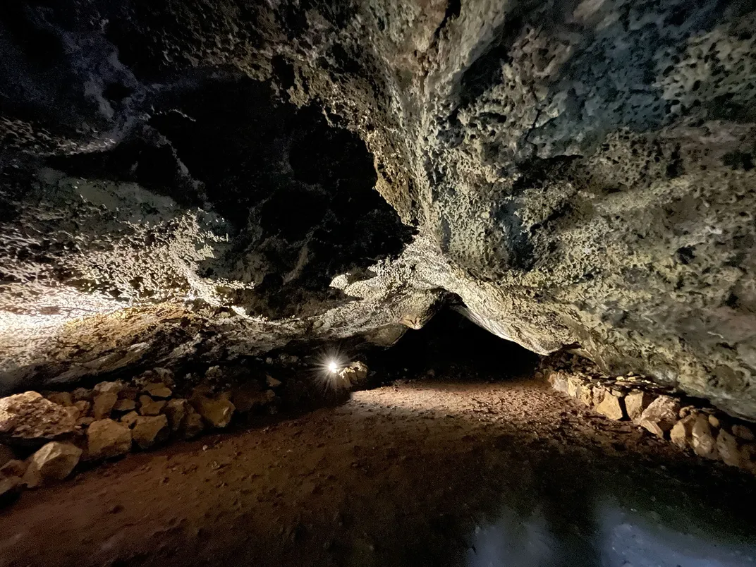 Inside an Auckland Cave