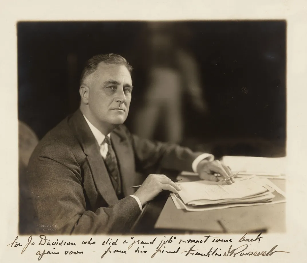 FDR, Harris & Ewing Studio, 1933