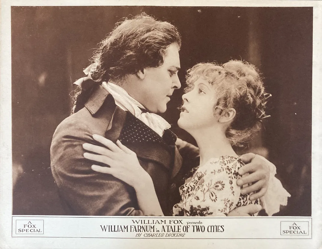 Lobby card for "A Tale of Two Cities"