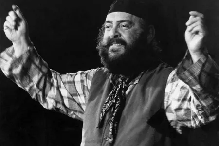 Zero Mostel in the original Broadway production of Fiddler on the Roof. 