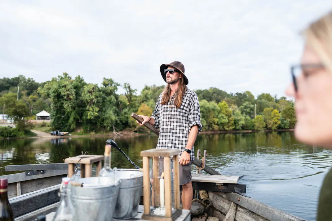 Will Smith of James River Batteau Company