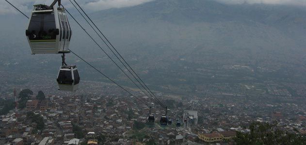 Medellin metro cable system