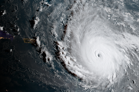 Irma as it bore down on the Caribbean on September 5.