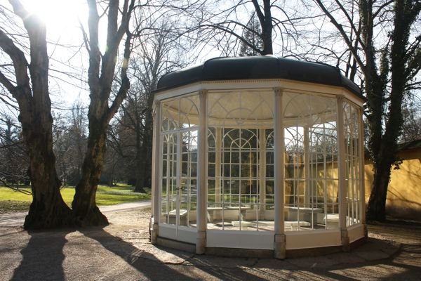 The Gazebo from the Sound of Music in Salzburg, Austria. thumbnail