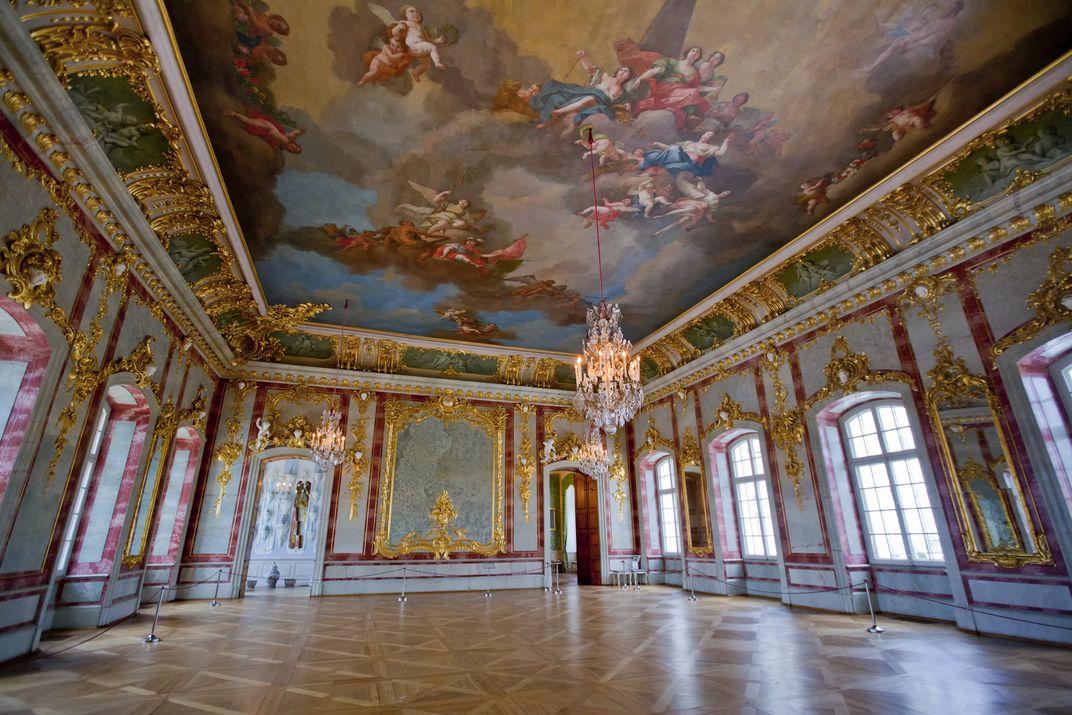 The ballroom of Rundale Palace