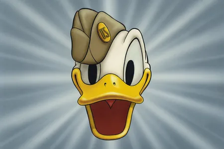 Donald Duck title card art, circa&nbsp;1942
