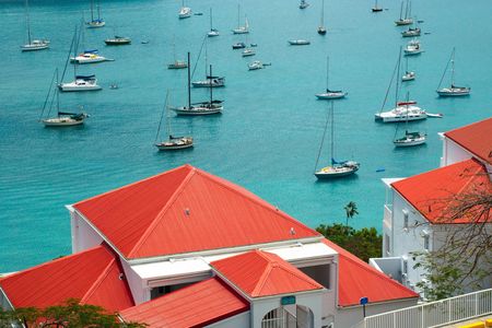 Colorful St. Croix, U.S. Virgin Islands.