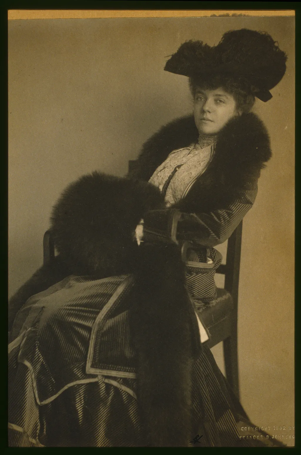 Circa 1902 portrait of Alice