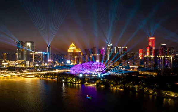 Laser Lights Show in City of Shenyang thumbnail