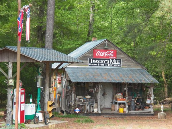 Back roads gas station, post office and general store. thumbnail