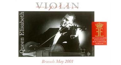 Queen Elisabeth Violin Brussels May 2001