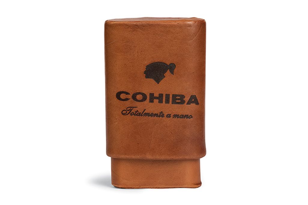 Leather Cohiba Cigar Case