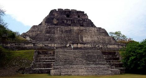 Another Mayan Ruin in Belize. Not the one that was destroyed.