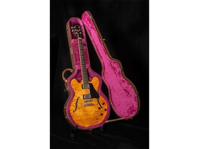 Chuck Brown (1936-2012), the Godfather of Go-Go, owned this six-string Gibson guitar, now in the collections of the Smithsonian's Anacostia Community Museum.