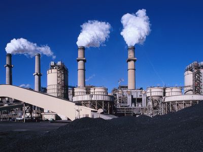 Coal power plant in New Mexico