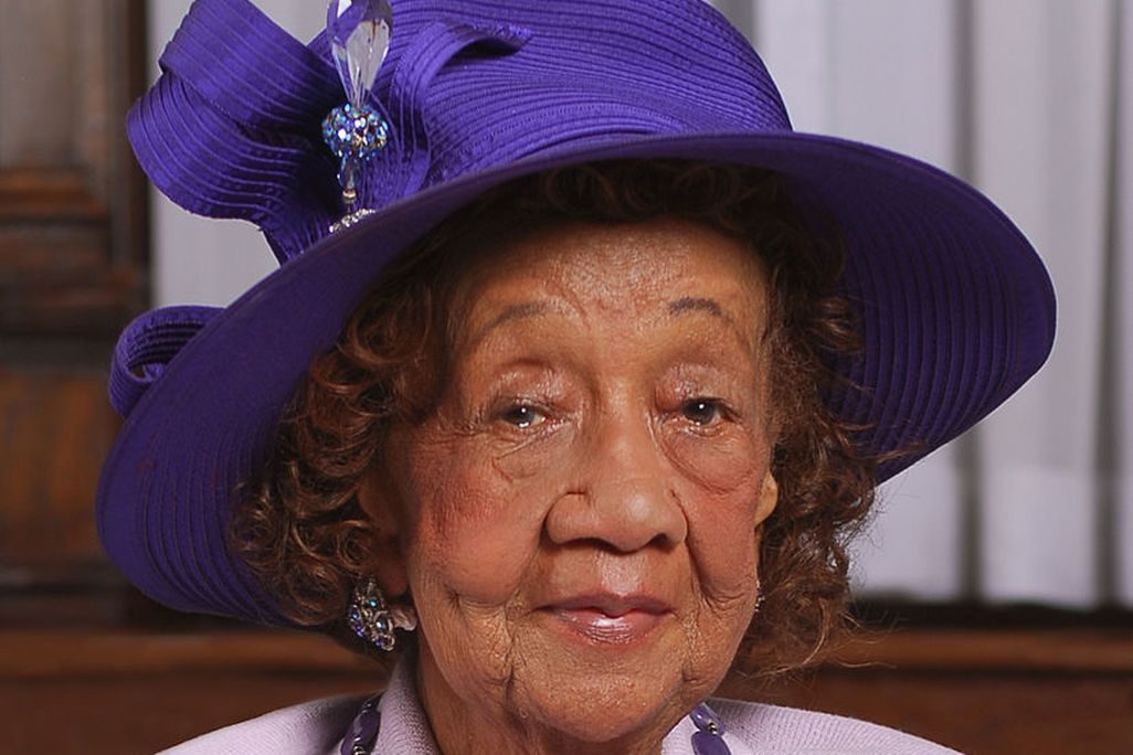Portrait of Dr. Dorothy Height taken in June 2008