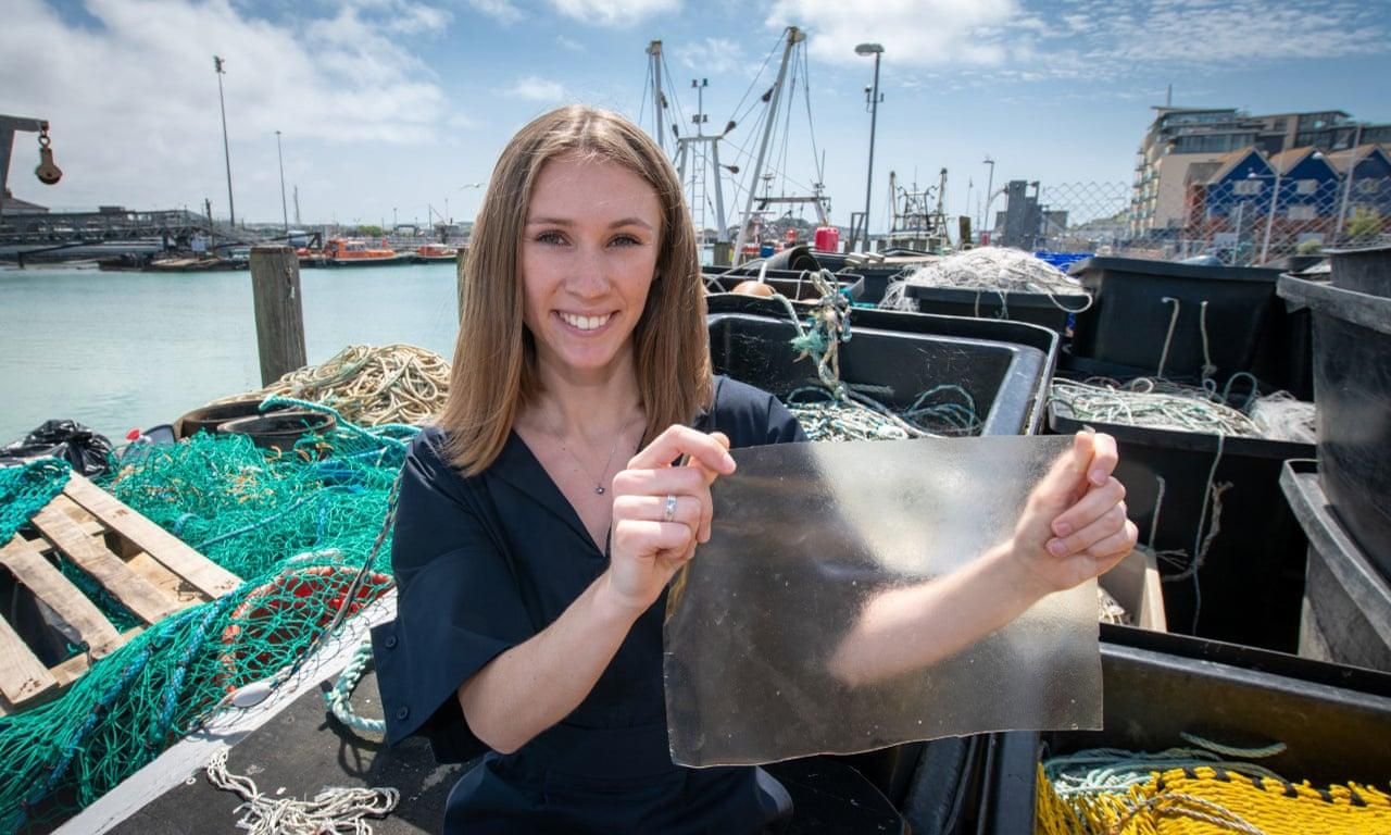 This Bioplastic Made From Fish Scales Just Won the James Dyson Award