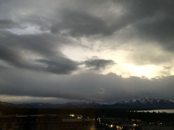 Moody Sunset Above Lake Tahoe thumbnail