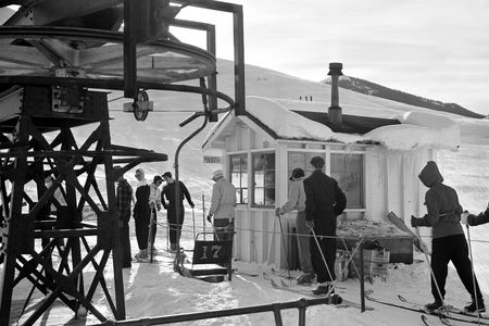 The Dollar lift was 2,360 feet long and rose 634 feet in elevation.