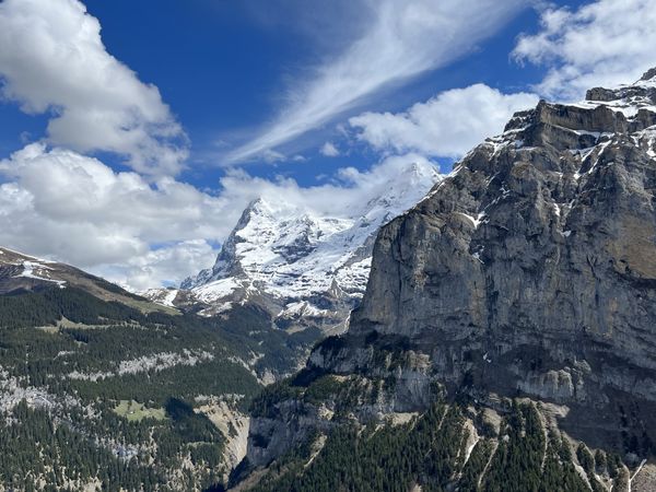 Breathtaking view at Murren mountaintop thumbnail