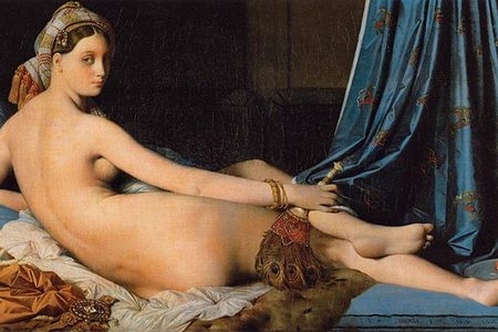 Jean-Auguste-Dominique Ingres' "The Grand Odalisque" is one of eight works of art featured in the project