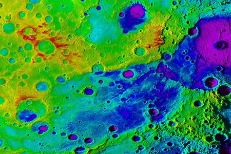 Mercury's Great Valley is the dark blue stripe across the center of the image.