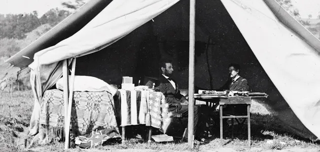 George McClellan and Abraham Lincoln