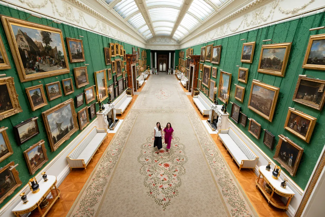 Aerial of Picture Gallery