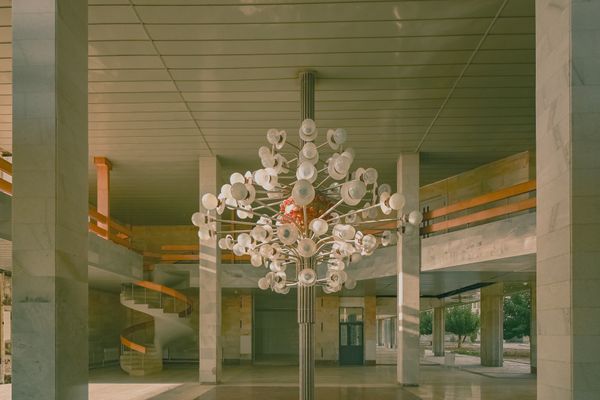 1970s Soviet Hall: Patterns of Illumination thumbnail