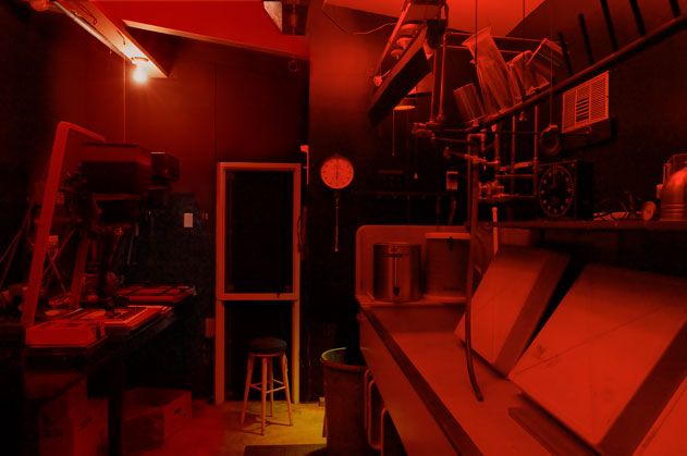 Ansel Adams darkroom