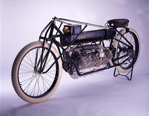 Adding an aircraft engine to his motorcycle made Glenn Curtiss the "fastest man alive" in 1907.