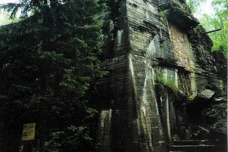 The Wolfsschanze, or Wolf’s Lair, was Hitler’s bunker outside of Rastenburg, Germany.