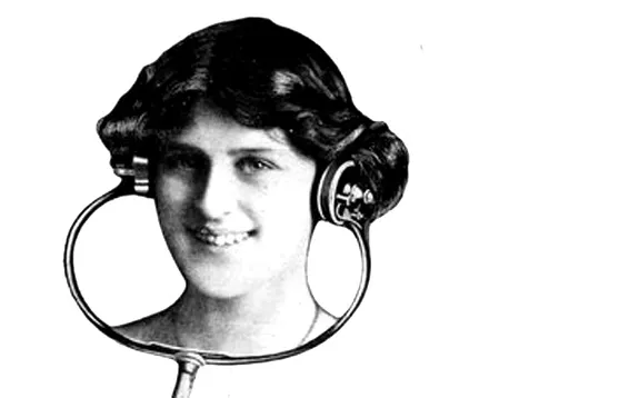 Photo from Electrophone advertisement