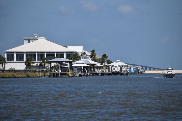 Dauphin Island coming into view. thumbnail