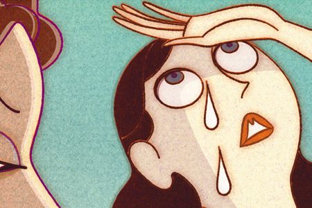 After playing a sad movie scene for a group of women, researchers collected their tears and placed the unidentified fluid under men's noses. The result was a reduced sexual arousal and testosterone levels.