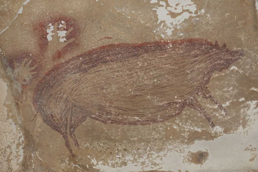 Pig Cave Art