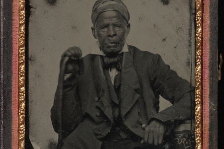 A portait of Omar Ibn Said made around the 1850s