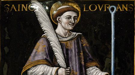 The patron saint of cooks, St. Lawrence