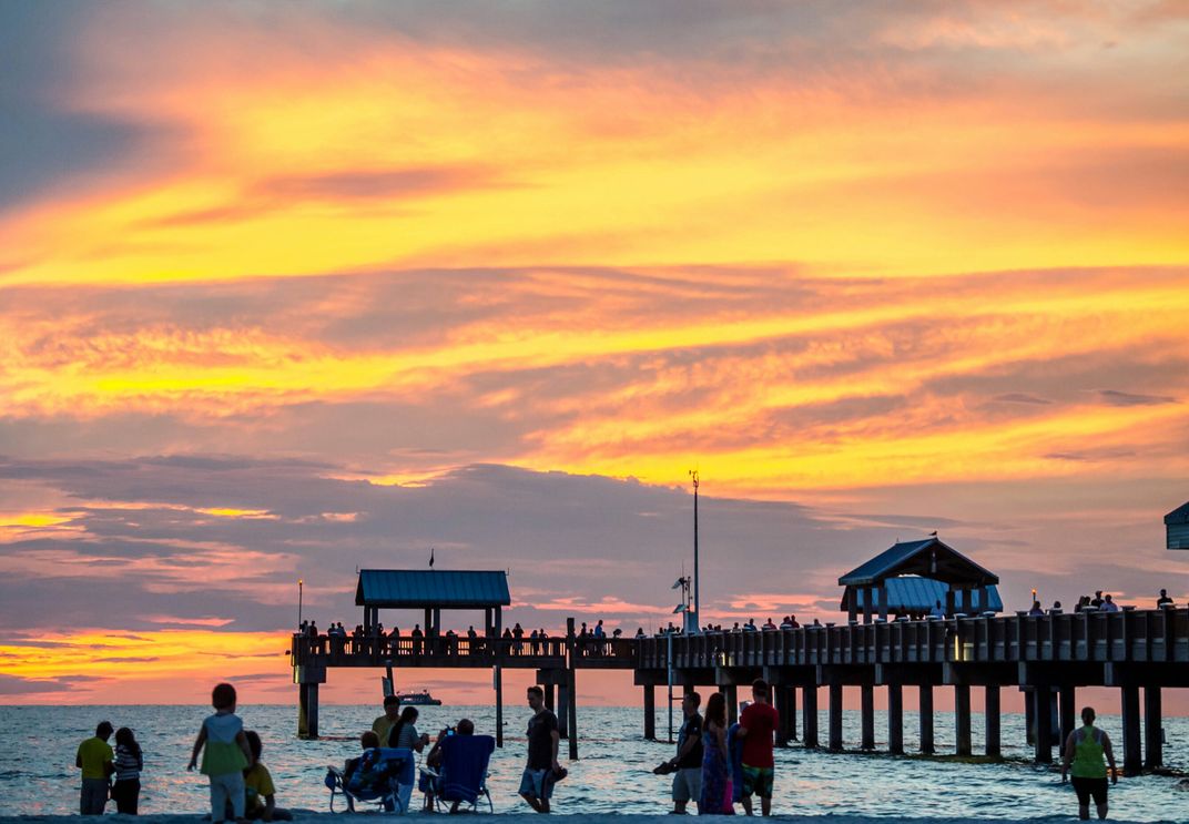 Breathtaking sunset in Clearwater Beach | Smithsonian Photo Contest