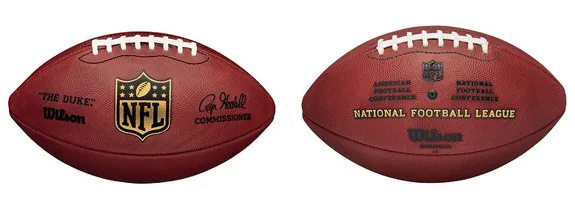 “The Duke” is the official football of the NFL
