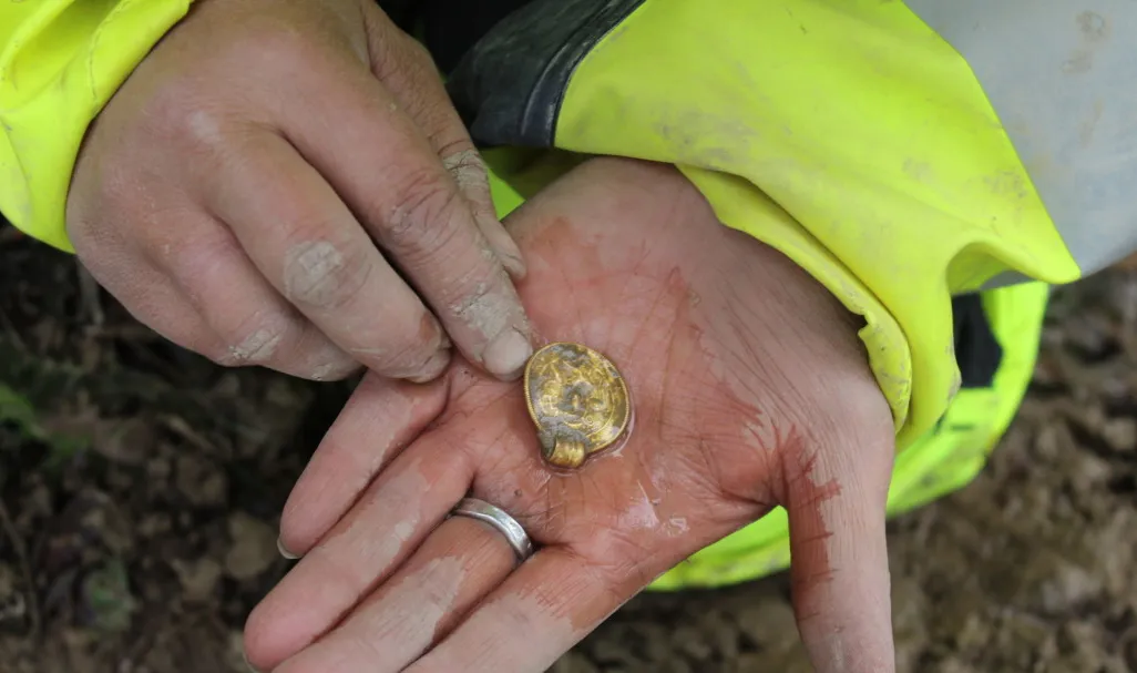 Gold bracteate
