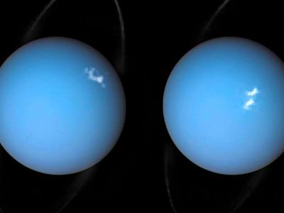 Auroras on Uranus caused by changes in its magnetosphere