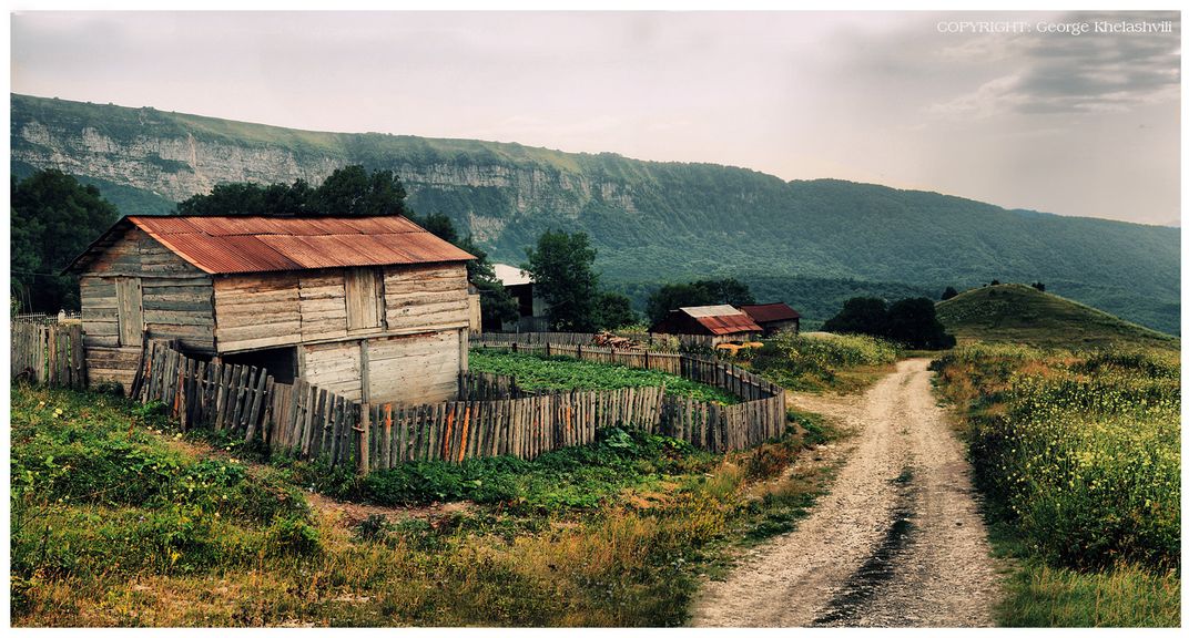 georgia, racha region - village 