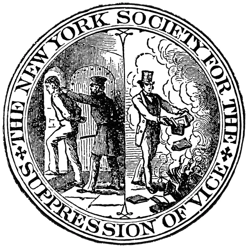 New York Society for the Suppression of Vice seal
